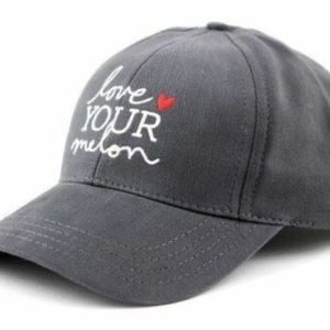 Grey Love Your Melon LYM Crew Cap Baseball Hat